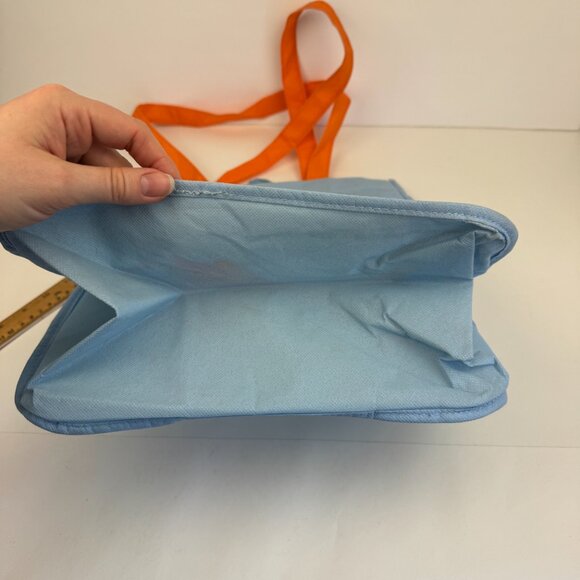 Kellogg Tony the Tiger Character Reusable Tote Bag 2013 Blue Orange Cloth Thin - Picture 12 of 14